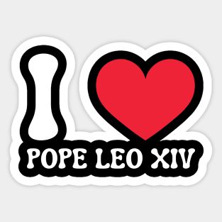 Pope-Leo-XIV Sticker